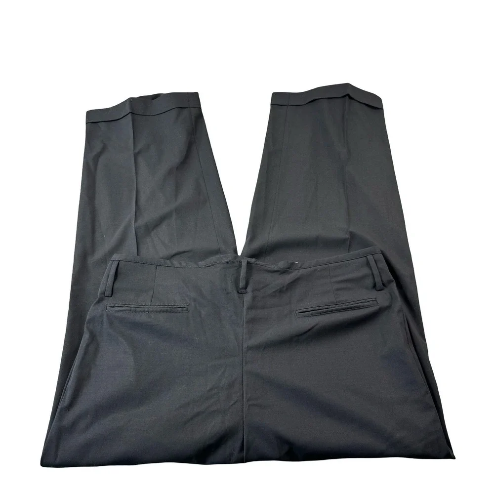 GUCCI Tom Ford Era Pleated Lightweight Wool Black Trouser Size Mens 38X30